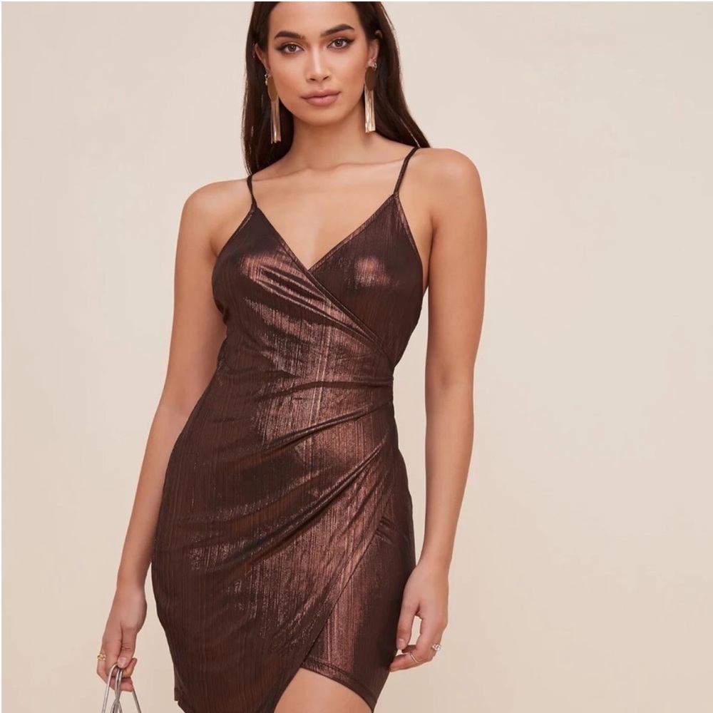 ASTR the label clarisa dress NWT